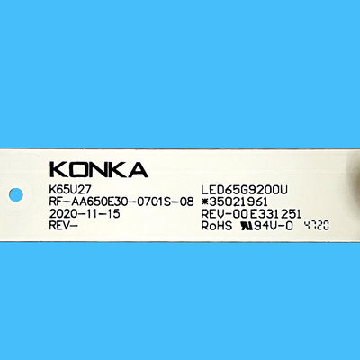 For RF-AA650E30-0701S-08 LED65G9200U A65U K65U27 LED65R6000U