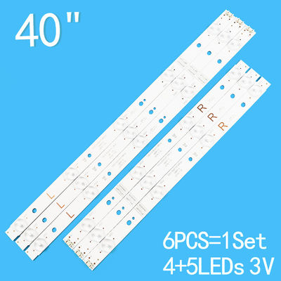 40 Светодиодный фонарик для Skyworth Tv 5800-W40001-RP00 5800-W40001-LP00 NE-40F301CN16 40L3650