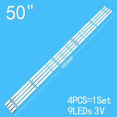 986mm rétroéclairage pour Tcl Tv 50HR33M09A0 V2 50D1200 9X4 Jvc Si50ur S150FS Pioneer Ple-50s08uhd