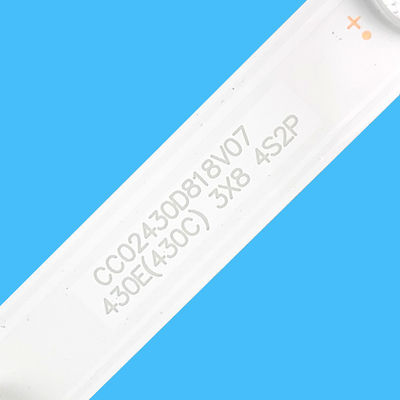 White Monitor Backlight Led Strip For CC02430D818V07 430E(430C) 3X8 4S2P BA2219562 1704-VB03B