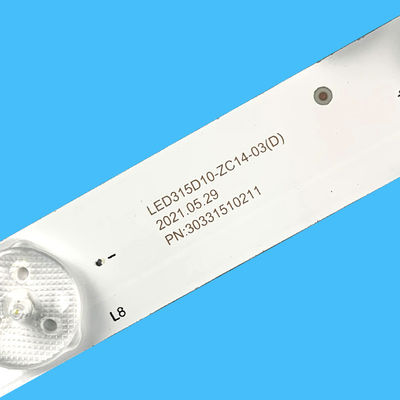 L'éclairage de la télévision à LED est fourni par un émetteur-récepteur à LED.