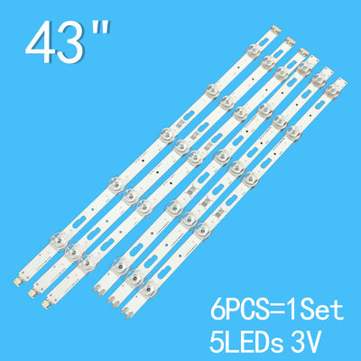 43 ιντσών Samsung TV φως πίσω για UE43TU7170UXZT UE43TU8300 UN43TU7000 UN43TU8200 UE43TU7100