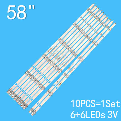 TV Backlight For LED58D06A-ZC29AG-05 LED58D06B-ZC29AG-05 LS58AL88A81 LS58H610G LS58AL88D91.