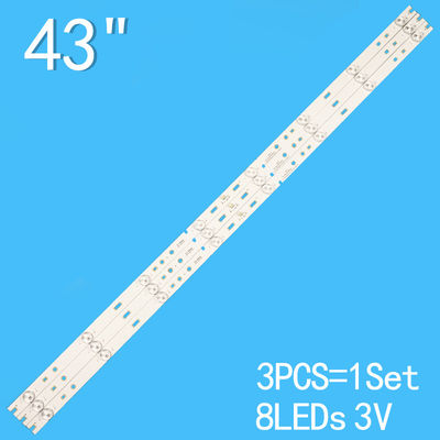 TV Backlight For SANYO HK43D08-ZC22AG-09 303HK430038 43CE2532A1 43CE210G1.