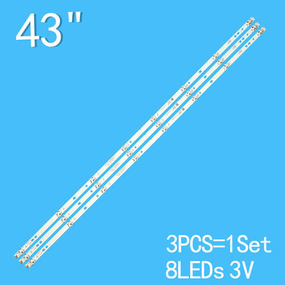 TV Backlight For LC430DUY-SHA1/F43D7000K T43D16SF-01B JL.D43081330-083CS-M LC430DUY-SHA1/F43D7000K
