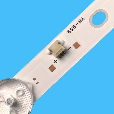 La luz de fondo para TV para L43M5-AZ L43M5-AD L43M5-AU CRH-BH433030030873L-Rev1.1 MI43T18_3X8_2W_MCPCB