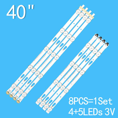 Φωτισμός τηλεόρασης Για Samsung UN40J6520AF UN40J6500 UE40J6530 BN96-34784A BN96-34783