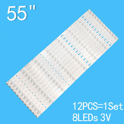 Luz de fondo de televisión para Haier LSC550HN01-K01 MX4245147501359 JVC LT55A73 LED55D8-ZC14-05 ((A) B 30355008207