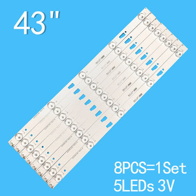 Lumière arrière de télévision LED de 430 mm JL.D43051235-140CS-M 035-430-3528-B Pour TCL