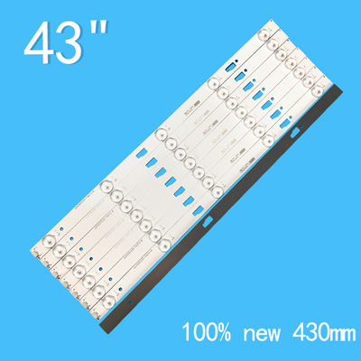 Lumière arrière de télévision LED de 430 mm JL.D43051235-140CS-M 035-430-3528-B Pour TCL