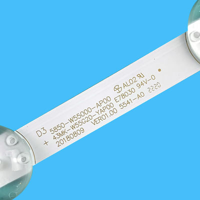 ไฟหลังทีวี LED ขนาด 506 มม สําหรับ 55M9 55G20 55G30 55V20 55U5 55U7 5850-W55000-AP00、43MK-W55G20-YAP00、7794-655000-D260