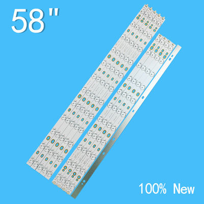 ไฟหลังทีวี LED 6 วอลล์ V580H1-LD6-TLDC2 V580H1-LD6-TRDC2 สําหรับทีวี LCD ขนาด 58 นิ้ว
