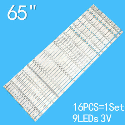 720 มม LED TV Backlight LED65D09-ZC14AG-01 สําหรับไฮเออร์ 65 นิ้ว LCD TV