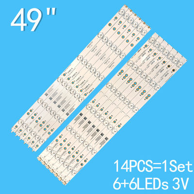 TV 백라이트 49PUS6401 49PUH6101 49PUS6561、49PUS6501、KD-49X6000D GJ-2K16-490-D7 12-P5-L LB49016