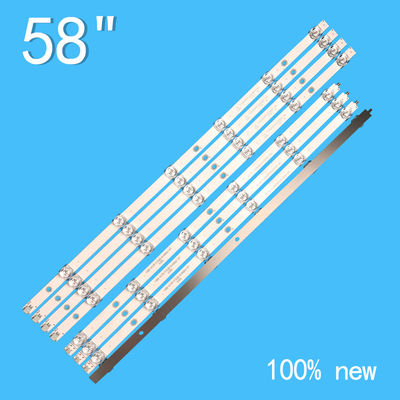 TV Backlight For JL.D580C1330002BS_M_V01 LB-C580U18-EF8  LB-C580U18-EF8-C-G31 58F8 58D2P 58DP600