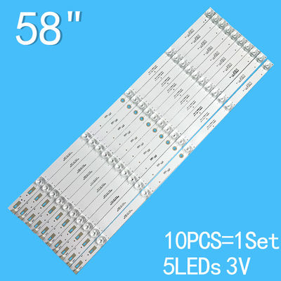 58'' TV Backlight For 4708-K58WDD-A2117N01 K58WDE1 A2 4708-K58WDD-A1117N01
