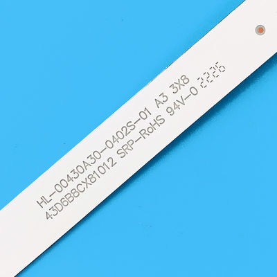 Заднее освещение для телевизора HL-00430A30-0402S-01 A3 3X8 3080543Z10DTZ001 TV-LED43FHD100T2 SW-LED43UA400 SST-4350B