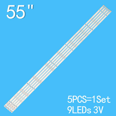 ไฟหลังทีวี LED ขนาด 55' 1104mm 3V GC55D09-ZC22AG-07 55PUF6012/T3