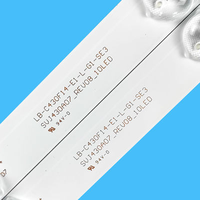 ไฟหลังทีวี 43' สําหรับ LB-C430F14-E1-L-G1-SE1/2 SVJ430A07 LED43D7200I 43d7200 Lu43v809a Gd43d2000 43lem-1015/Ft2