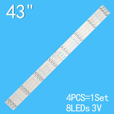 43' TV Backlight для K43C8003030T03086C9-REV1.2W 43ce1271d1