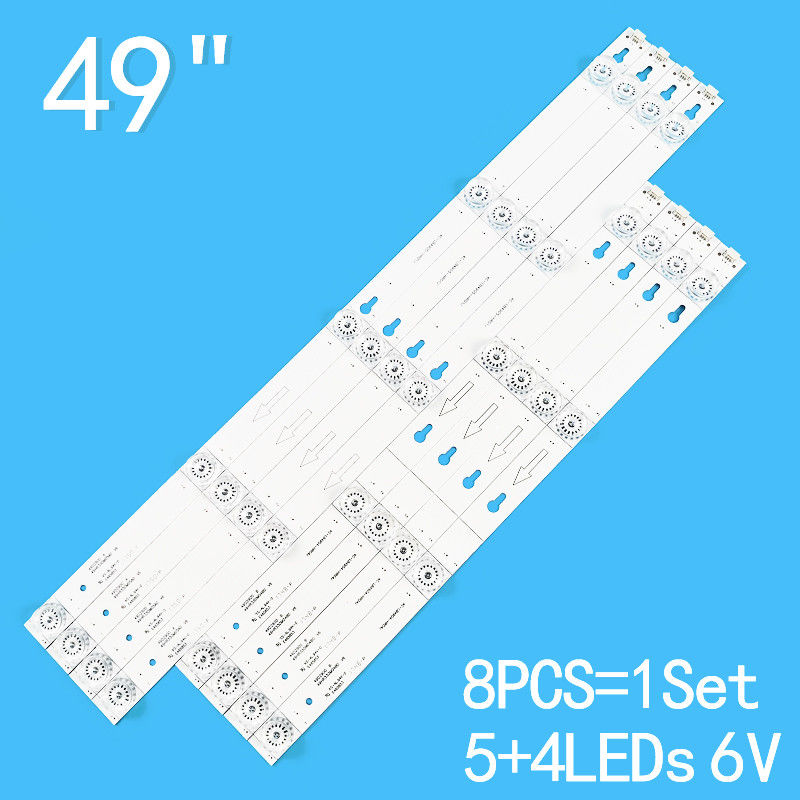 For TCL L49P1A-F L49A810 Light Bar TOT_ 49_ D2900 A TOT_ 49_ D2900 B
