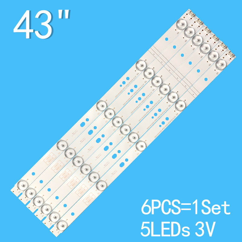 Белый фонарик для 43-дюймового ЖК-телевизора 5800-W43002-3P00 43E3000 43E3500