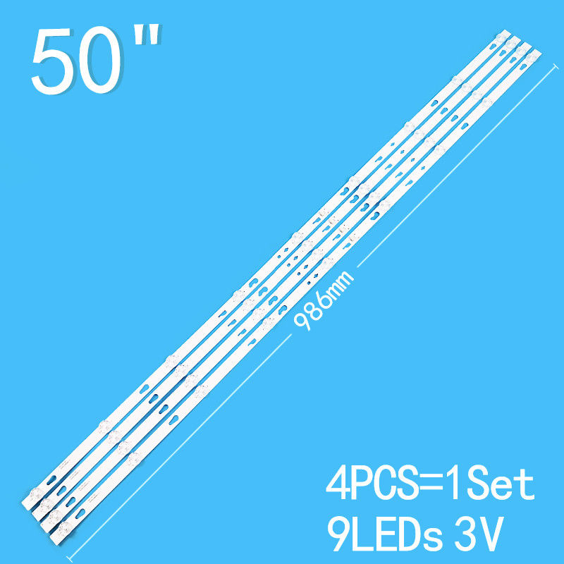 986mm rétroéclairage pour Tcl Tv 50HR33M09A0 V2 50D1200 9X4 Jvc Si50ur S150FS Pioneer Ple-50s08uhd