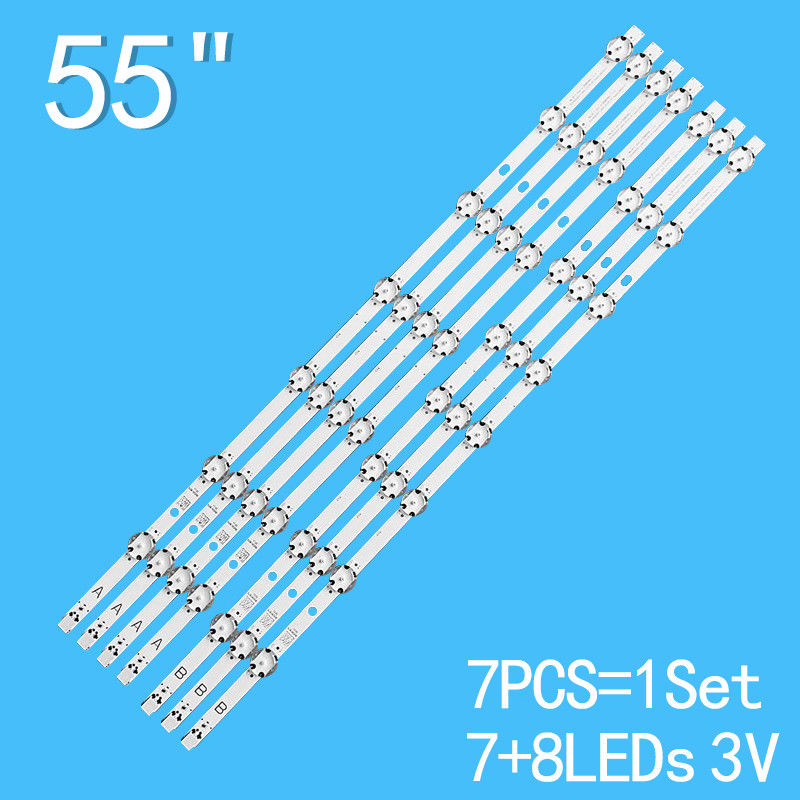 55 Światło tylne Vestel dla SVV550AK7-UHD-7LED-A/ B55U6663DB 55U6763DB 55U5766DB LT-55C760
