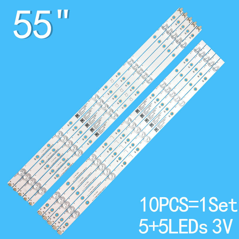 Luz de fondo para TV para 55pus7304 55pus6704 55PUS7394 LB-GM3030-GJ0D22555X10AN22-R-1-H NS-58DF620NA20