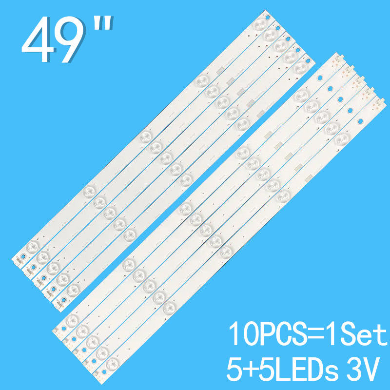 Luz de fondo de TV para Changhong LE49A509 LE49A6R9 LB49006 49D2000 LB-C490F14-E4-L-G1-DL1 DL2 KHP200650C