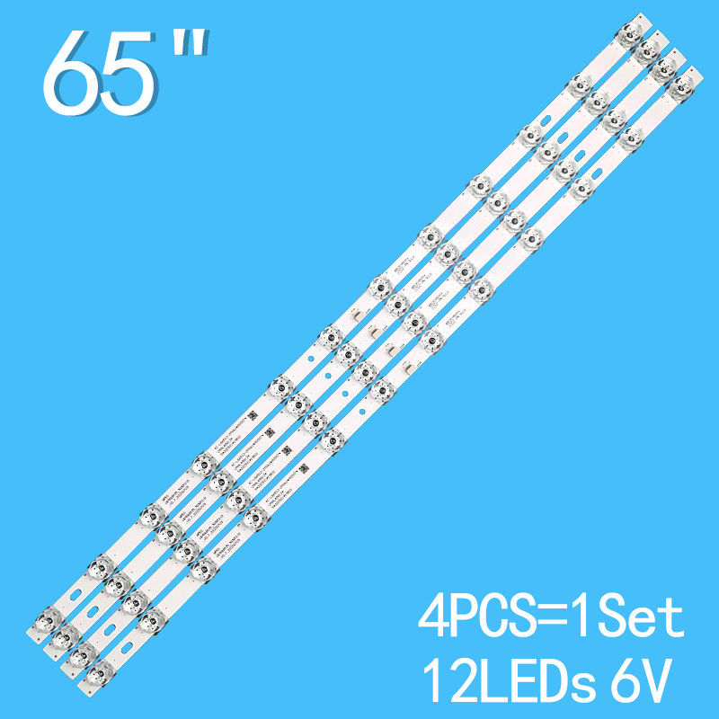 Luz de fondo para TV para TCL 65F8-12X4-V1.2 TCL 65S434 65S431 65S435 65S433 65P618 65HR330M12A1 GIC65LB105 4C-LB6512