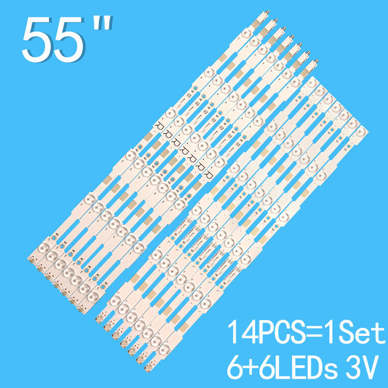 Luz de fondo para TV para 55PUK6400/12 TPT550J1-QVN03.U GJ-2K15-D2P5-550-D712-V7-L、GJ-2K15-D2P5-550-D712-V7-R