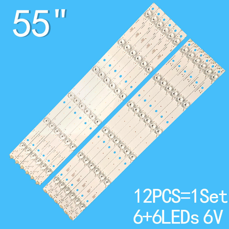 TV Backlight For AJ550E30-0601R-05 RF-AJ550E30-0601L-05 A0 LC-55CUG8461KS LSC550FN13-G04 LC-55CUG8462K HWV55162Y