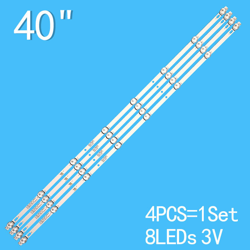 TV Backlight For JL.D39581235-105AS-M DLED38.5AHXL 4X8 0002 SNT-D385X01-4X8 LED40HD400 TCL L40D8810