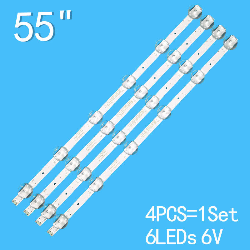 ไฟหลังทีวี LED ขนาด 506 มม สําหรับ 55M9 55G20 55G30 55V20 55U5 55U7 5850-W55000-AP00、43MK-W55G20-YAP00、7794-655000-D260