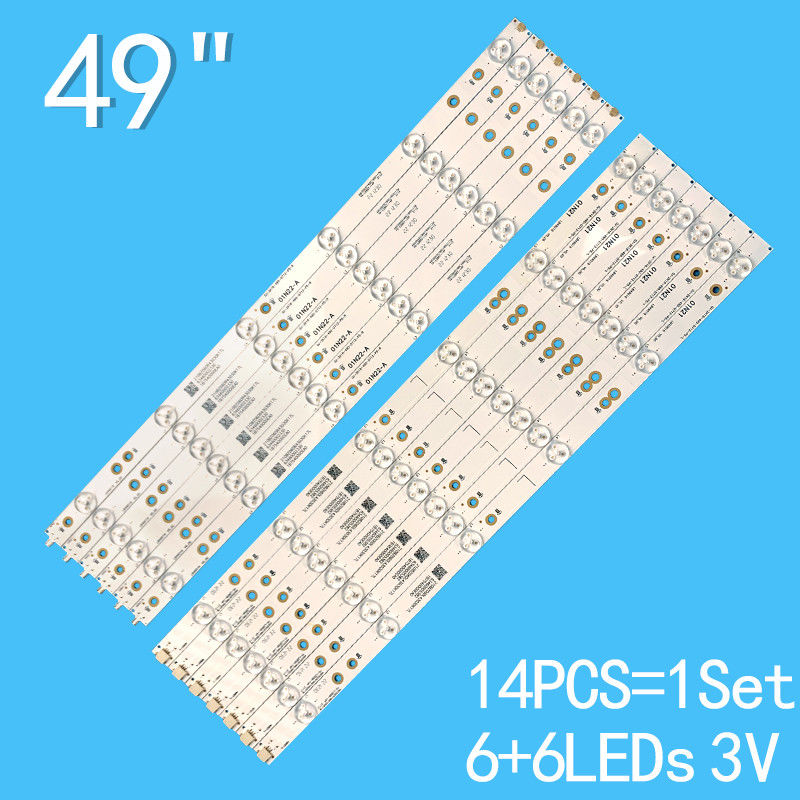 TV 백라이트 49PUS6401 49PUH6101 49PUS6561、49PUS6501、KD-49X6000D GJ-2K16-490-D7 12-P5-L LB49016