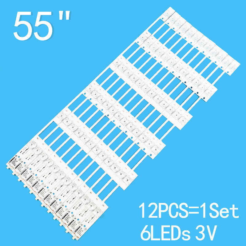 586mm TV Backlight For LED55X2700B 55G9200U 55S8000 A55U T55U M55U V55U LED55M1600B LED5558000 35021792
