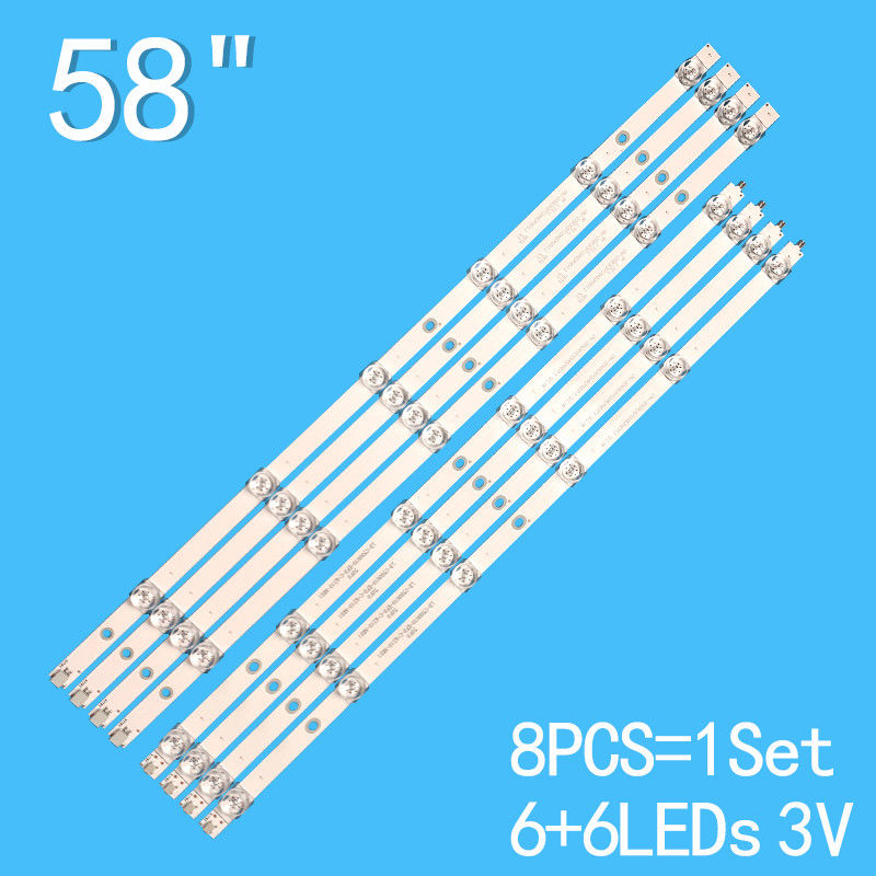 TV Backlight For JL.D580C1330002BS_M_V01 LB-C580U18-EF8  LB-C580U18-EF8-C-G31 58F8 58D2P 58DP600