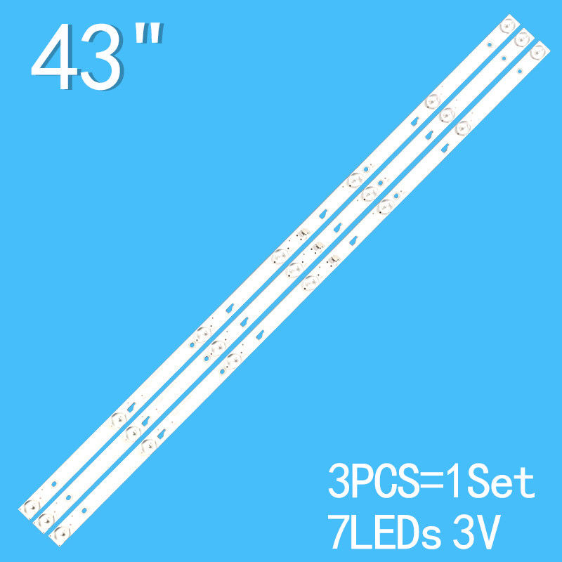 Lumière de fond pour téléviseur Pour TCL 43D2700 43HR332M07A0 V2 4C-LB430T-HR1C K LC430DUY SH A1 43A9000