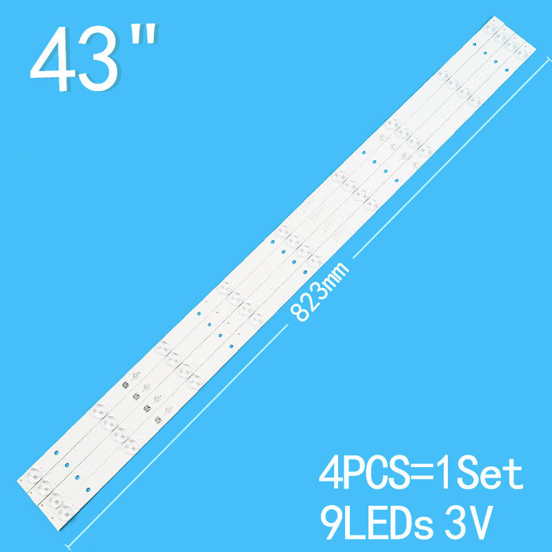 TV Backlight For GC43D09-ZC21FG-04 TCL L43F1S LE43E7900 AOC LD43E12M 43HFF3331/T3  43HFF5070/T3