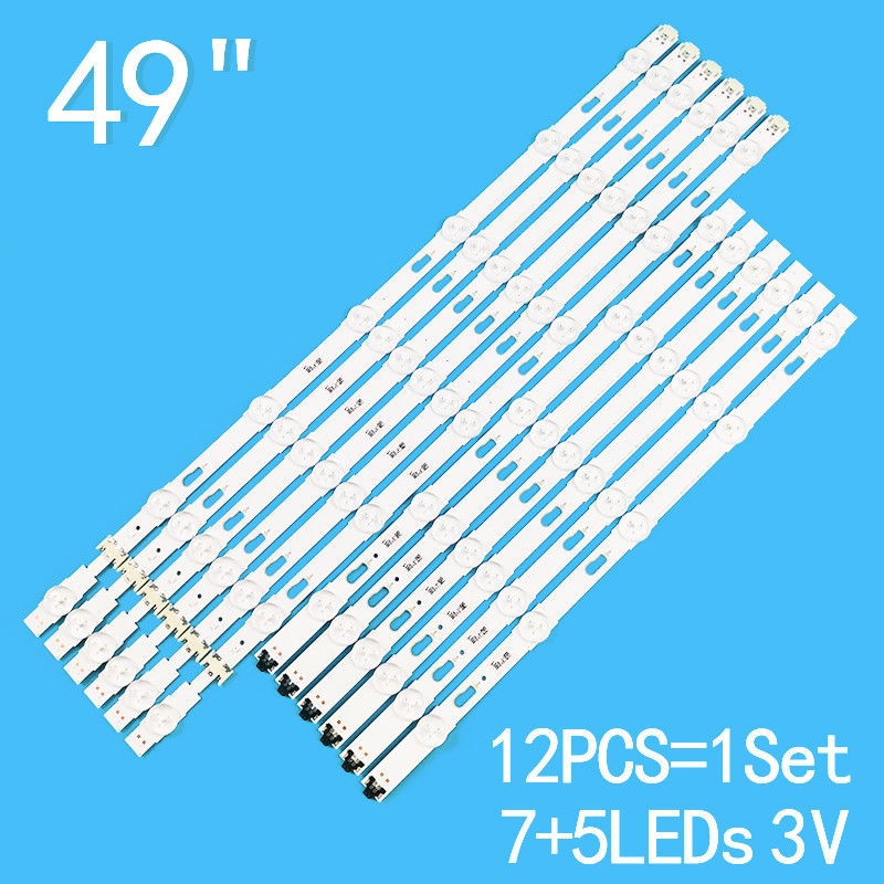 TV Backlight For V6DU-490DCA-R0 V6DU-490DCB-R0 UA49MU6100K  UE49MU6200K BN96-40632A 40633A