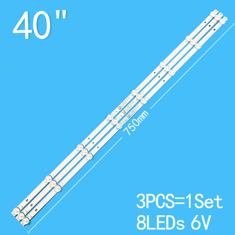 40' de luz de fondo para TV para MS-L2695 V1 RCA Rtv4019sm Econ EX-40FS001B LC-40Q3000U LC-40Q5020U 40dfs69 JL.D39681330-003BS-M Lb3960