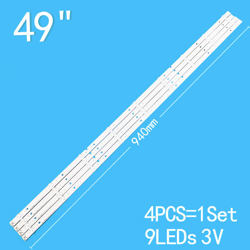 Lampu latar TV Untuk Hisen_49_HD490DF-B21_4X9_3030C_V4 2015_08_14 LED49EC520UA LED49EC270W LED49K300U LED49K5100U