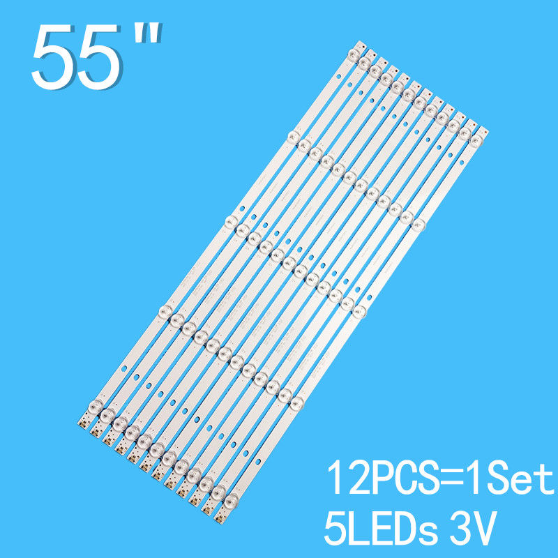 55' TV Backlight Для DLED55KJAH LED55KJAH AK550M22 AK550M18 K55S U55S AHKK55D05-ZC22AG-10 303AK550054 12X5 0006 KKTV U55V 55
